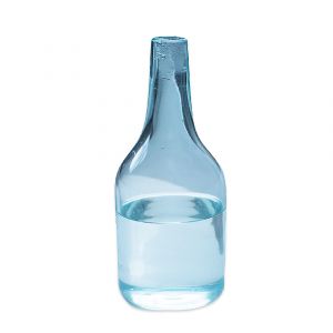 CLEAR - Carafe en Verre Soufflé - 30cm - Design Élégant et Transparent - Entretien Facile à la Main