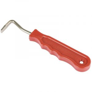 Kerbl Cure-pied couleur rouge pour chevaux
