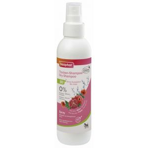 Beaphar 17750 Shampooing Sec Bio pour Chiens et Chats - Soin Doux et Nettoyage du Pelage sans Eau - 200 ML