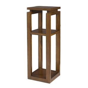 Sellette carré Madrid 1 tablette en bois (90 cm)