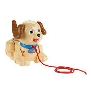 Fisher-Price Petit Snoopy, jouet chien à tirer bébé pour encourager l'enfant à marcher, 12 mois et plus, H9447