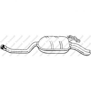Bosal Silencieux arrière 278-179