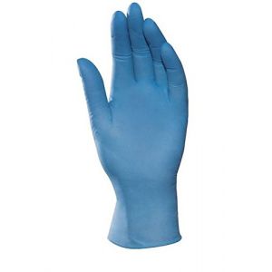 Image de Mapa Paire de gants jetables latex non poudré bleu taille 6 - Boîte de 100