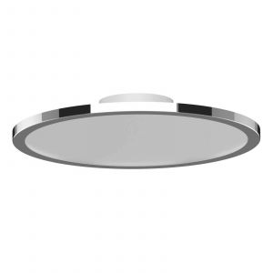 LightMe Plafonnier LED Aqua Ø 30,2 cm chromé