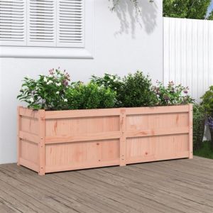VidaXL Jardinière 150x50x50 cm bois massif douglas