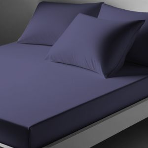 Drap-housse percale de coton TERTIO