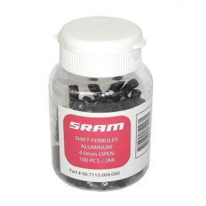 Sram Butée de gaine de dérailleur 4 mm Noir (x100)