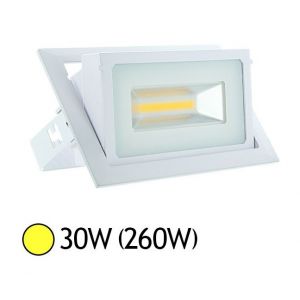 Vision-El Spot Led COB 30W (260W) encastrable orientable Blanc chaud -