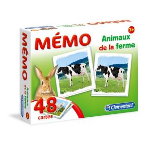 Clementoni Mémo animaux de la ferme - A partir de 3 ans