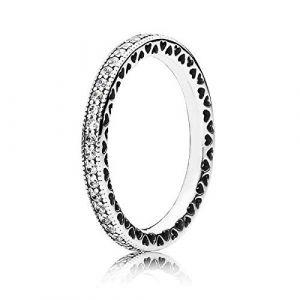 Pandora Bague 190963CZ - Bague Coeurs Femme