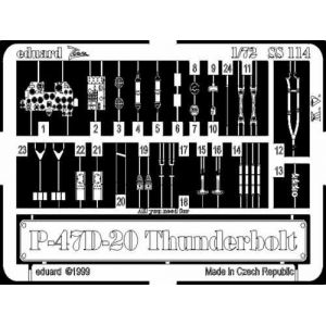 Eduard MAQUETTE P47 D20 THUNDERB 1/72 SS114