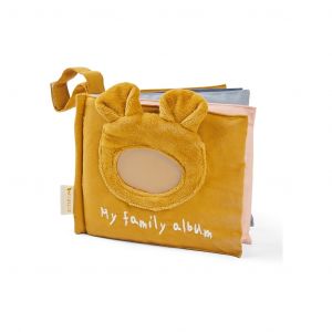 Livre pour enfant en tissu enfant Fabelab My Family Album