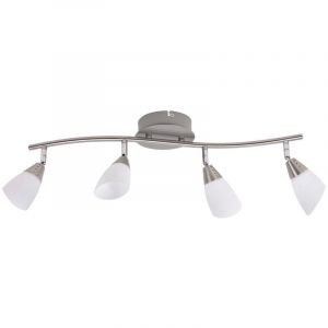 Esto Plafonnier COB LED 12 Watts luminaire 4 spots mobiles éclairage salle à manger de séjour