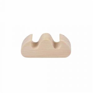 Image de Repose Pinceaux Bois "2 Encoc s" 7cm Naturel Prix