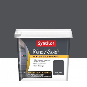 Peinture SYNTILOR, Noir grisé, 0.75 l