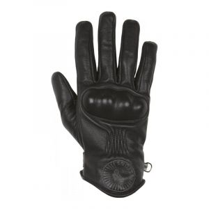 Helstons Gants cuir Sun noir- T9