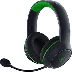 Razer Kaira HyperSpeed - Casque de Jeu sans Fil multiplateforme pour Xbox (HyperSpeed Wireless, diaphragme Triforce 50 mm, Micro HyperClear, Coussinets en Mousse à mémoire de Forme FlowKnit) Noir