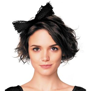 Ruedelafete Serre-t&ecirc;te Madonne noir