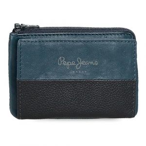 Pepe Jeans Portefeuille en cuir - porte-cartes Dual Navy blue