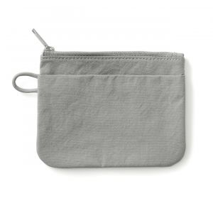 Pochette zipp&eacute;e en nylon textur&eacute; ‐ Petite