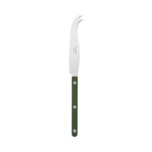 Bistrot vintage uni,Vert - Couteau à fromage GM