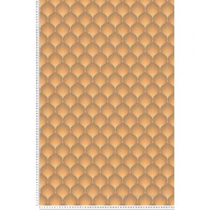 A.S. Creation Retro Chic 395384 Papier peint intissé Motif années 70 Marron/jaune/orange 8,50 x 0,53 m Fabriqué en Allemagne
