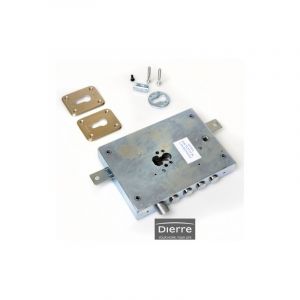 Dierre - Serrure Atra NE427D profil europA en droit avec entrA e 70 mm pour portes blindA es, loquet rA versible droit mm 151x206
