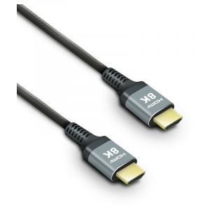 Metronic Câble hdmi 2.1 Ultra High Speed 1,5 m - Noir