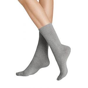 Hudson Bas/Chaussettes/Collant - Femme - Argent (Silber 0502) - FR : 39/42 (Taille fabricant : 39/42)