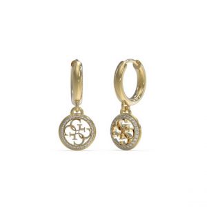 Image de Guess Boucles d'oreilles Femme Bijoux - JUBE02135JWYG LIFE IN 4G Acier Doré