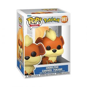 Funko Figurine Pop - Pokémon N°597 - Caninos - Growlithe - Fukano (Emea) (74229)