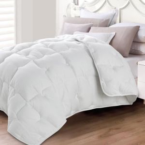 Sampur - Couette Grand Froid Couette très chaude - Thermorégulatrice - 100 % microfibre - Idéale pour l'hiver - 140 x 200 cm - Blanc