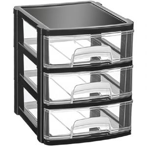 Organisateur de bureau 3 tiroirs WERKA PRO