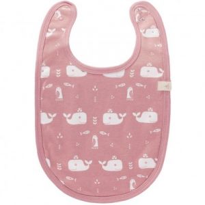 Image de Fresk Bavoir coton bio Baleine