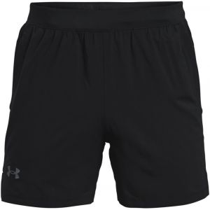 Image de Under Armour Launch SW 5'' Shorts Men, black-black M Pantalons course à pied