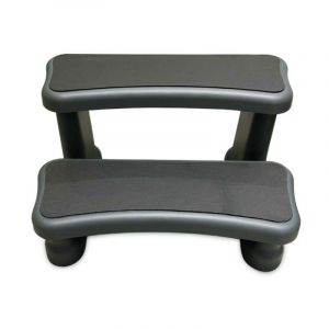 Gota Pure - Escalier 2 marches pour spa couleur Gris