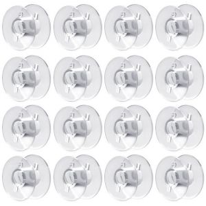 30pcs Canette Plastique, Canettes Machine À Coudre Pour Brother Singer Kenmore Janome La Plupart Des Machines À Coudre
