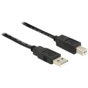 Delock 83557 - C&acirc;ble USB 2.0 A m&acirc;le / B m&acirc;le 20 m noir