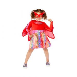 Amscan Girls Child PJ Masks Owlette Fancy Dress Costume