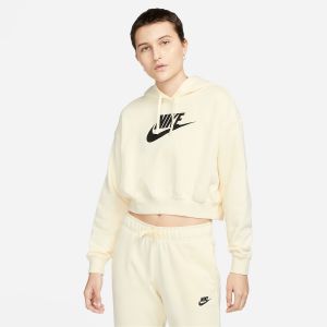 Nike Sweat Crop Sportswear Club Fleece Beige - Taille L;M;S;XL;XS