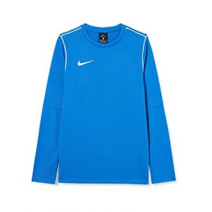 Nike Maillot d'Entra&icirc;nement Dri-FIT Park 20 Crew - Bleu/Blanc Enfant, pointure XS: 122-128 cm - Bleu - Taille XS: 122-128 cm