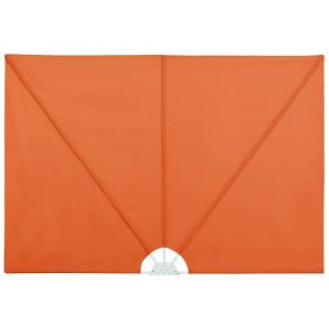 Auvent paravent store brise-vue latéral rétractable de patio jardin terrasse balcon protection visuelle écran 300 x 200 cm terre cuite 02_0007080