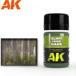 Pot d'enamel effects AK Interactive Slimy Grime Dark