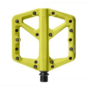 Crank brothers Crankbrothers Stamp 1 Pedals Splash Edition, citron L Pédales VTT