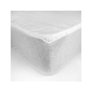 Image de Soleil d'Ocre Protege matelas coton 80x200 cm MOLLETON imperméable pour lit à têtes et pieds relevables, par