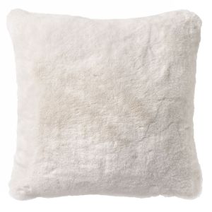 Image de Dutch Decor Coussin - blanc fausse fourrure 60x60 cm uni