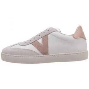Victoria Pour femme. Baskets en cuir Berlin blanc