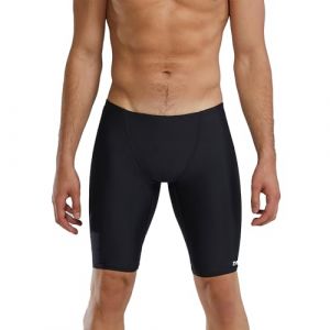 TYR Homme eco Jammer Swimsuit Swim Trunks, Noir, 36 EU