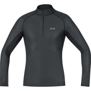 Gore Wear M Gore Windstopper Base Layer Thermo Turtleneck - Sous-vêtement synthétique taille XXL, noir