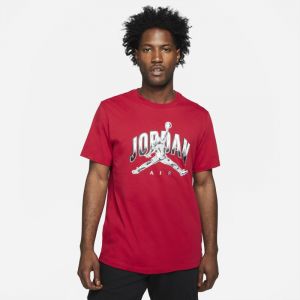 Jordan Tee-shirtà manches courtes Air pour Homme - Rouge - Taille M - Male